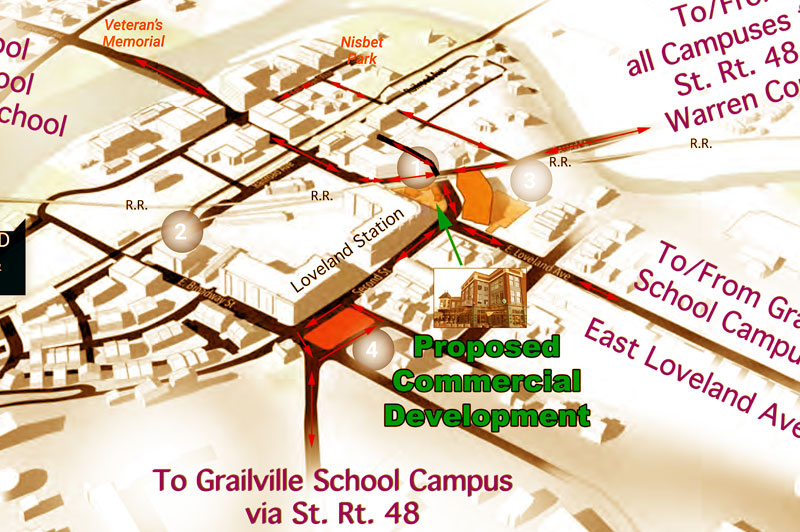 Thought you knew how school buses will get to Grailville? (See proposed street re-configuration)