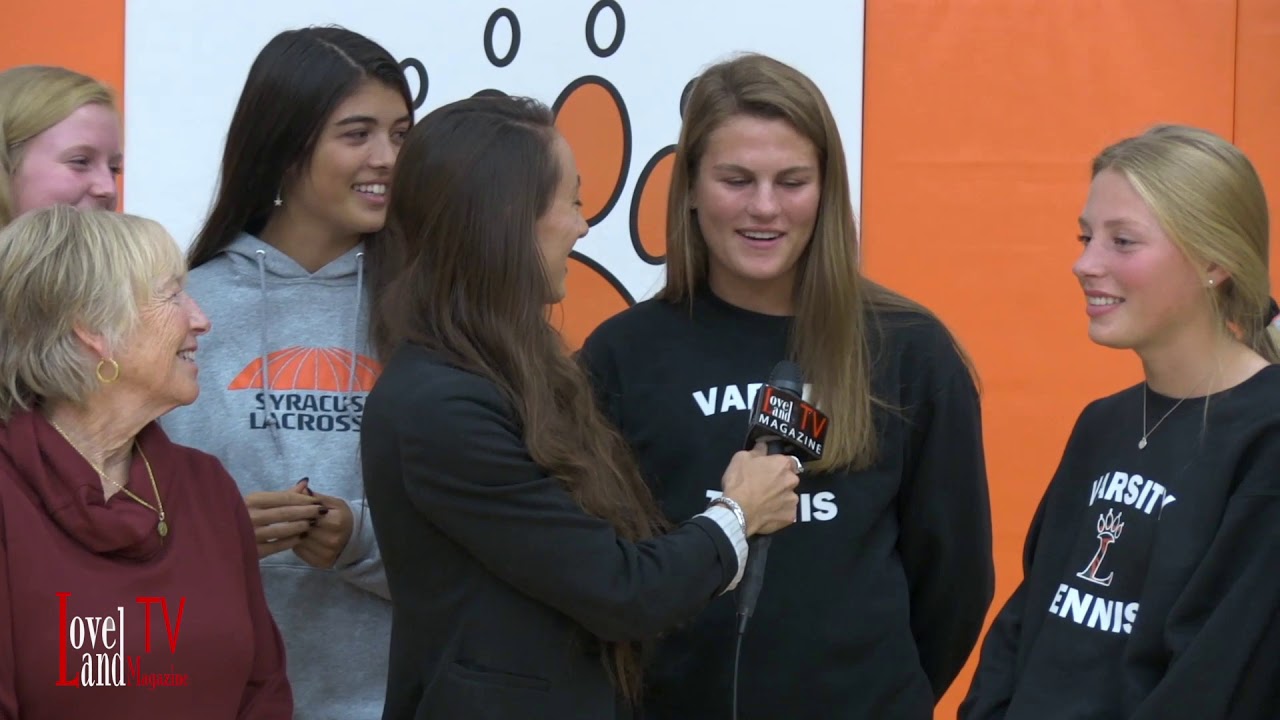 [Video Interview] Loveland Tiger’s Girls Tennis Team Wins 2019 ECC Title
