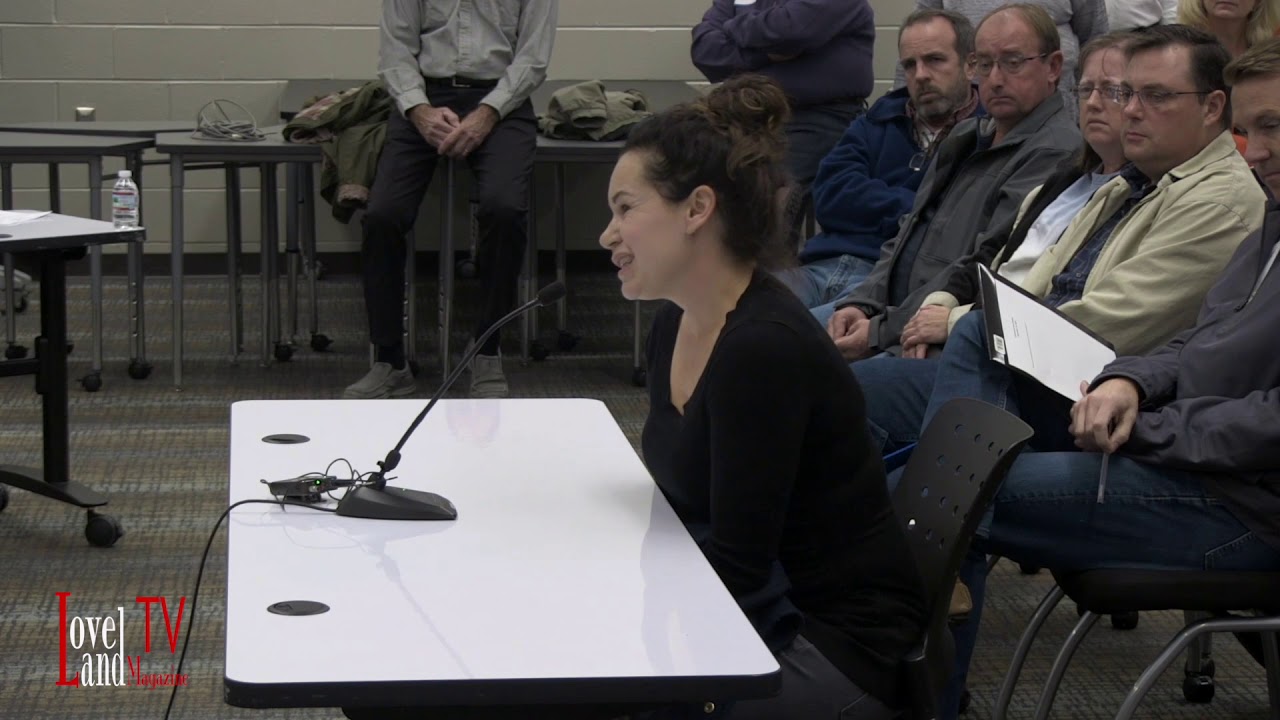Jennifer Monroe tells Board why she voted for school levy
