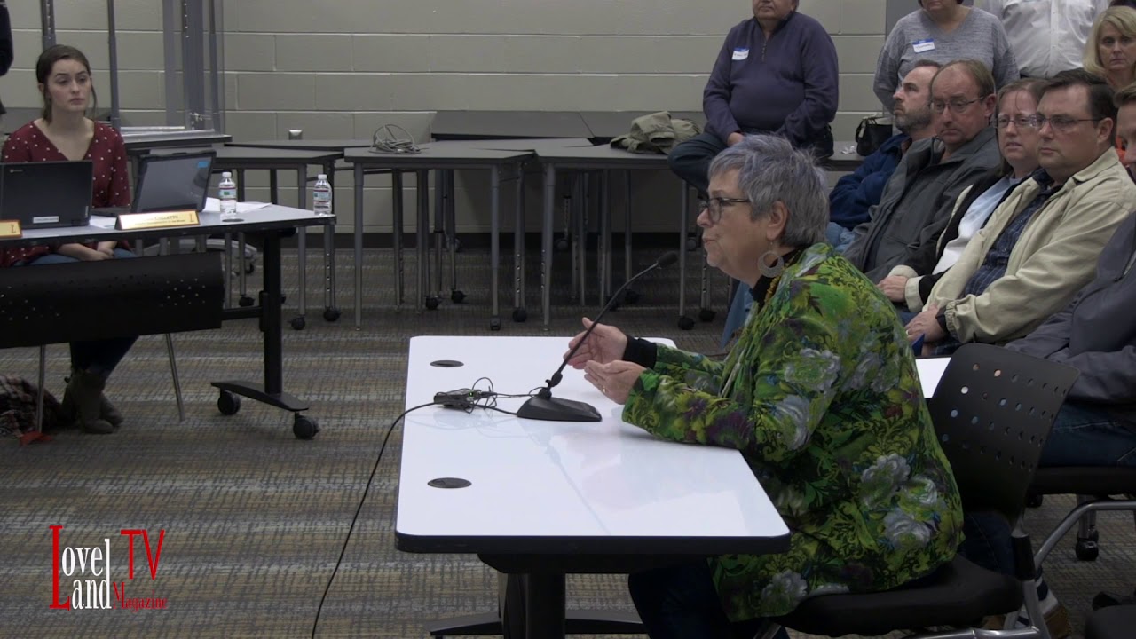 Ellen Mershon addressed the Board regarding the failed levy