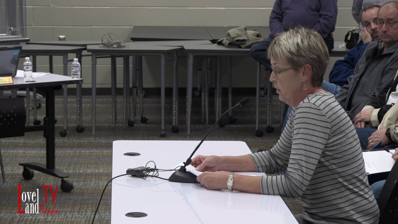 Linda Holtkamp addressed the Board regarding the failed levy