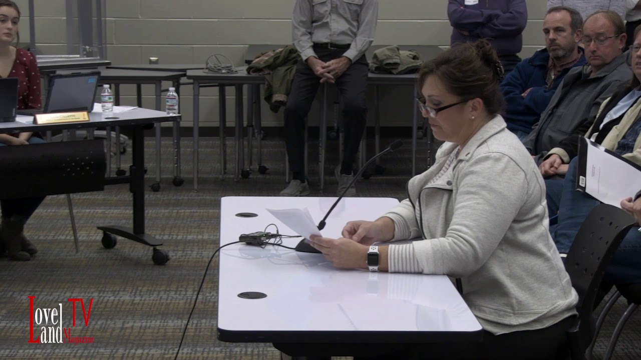 Anna Bunker addressed the Board regarding the failed levy