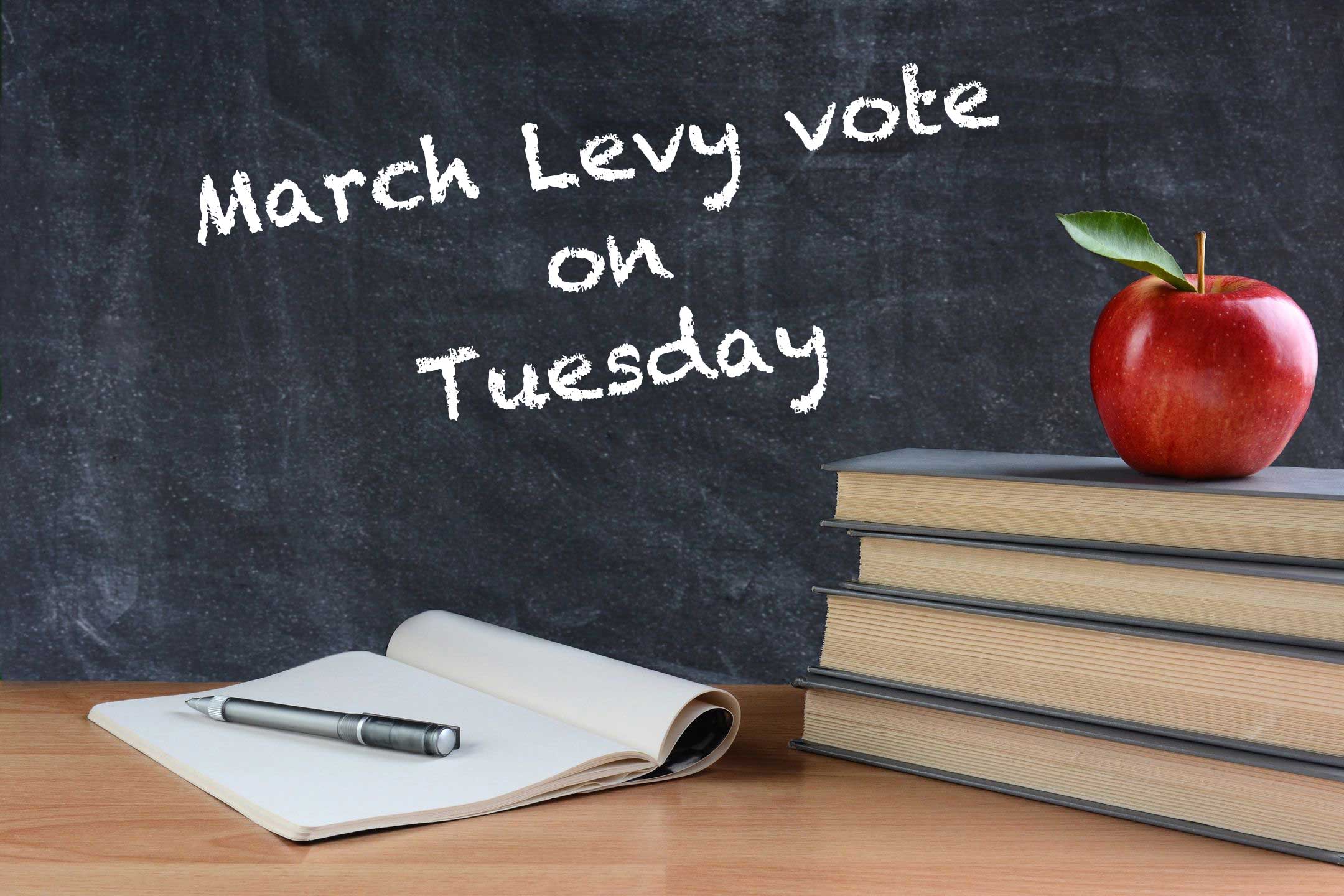 School Board meets Tuesday for March levy vote