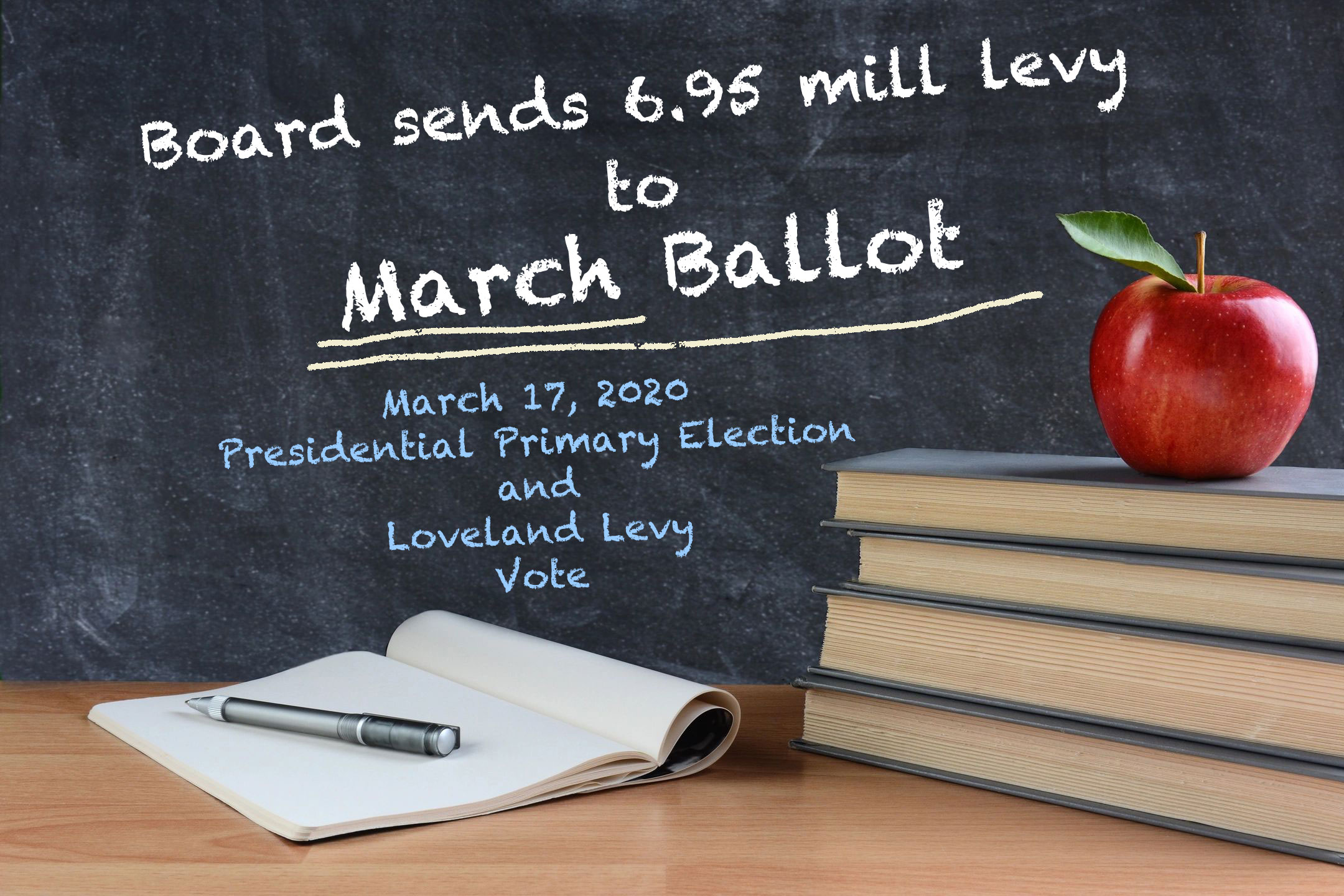 Board moves to place 6.95 mills on the March 2020 ballot