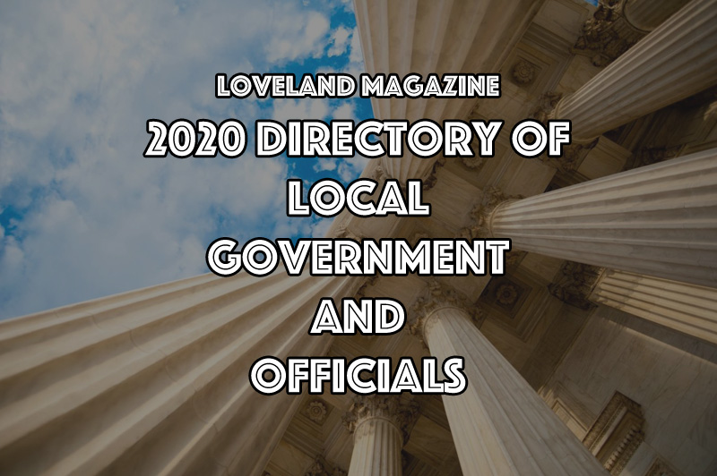 Loveland Magazine Directory of local government leadership in 2020