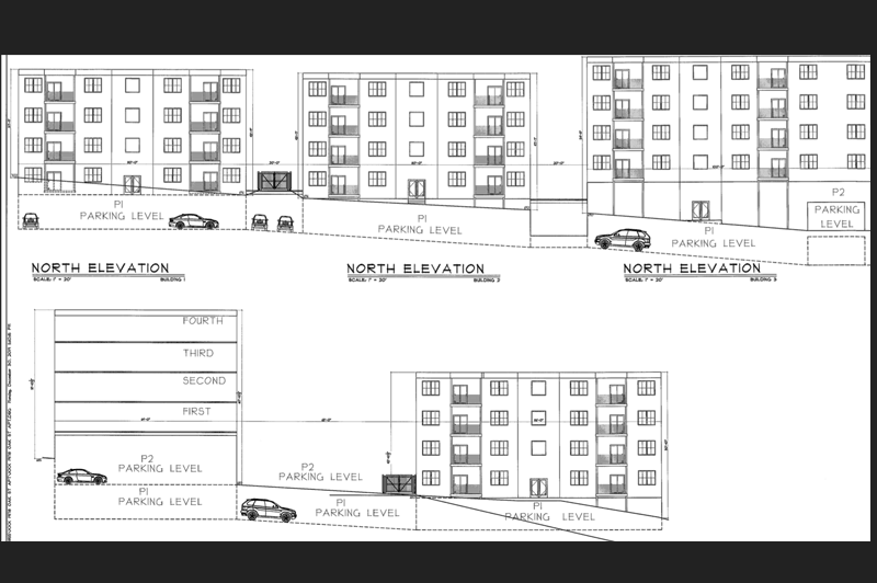 64 apartments proposed for Oak Street