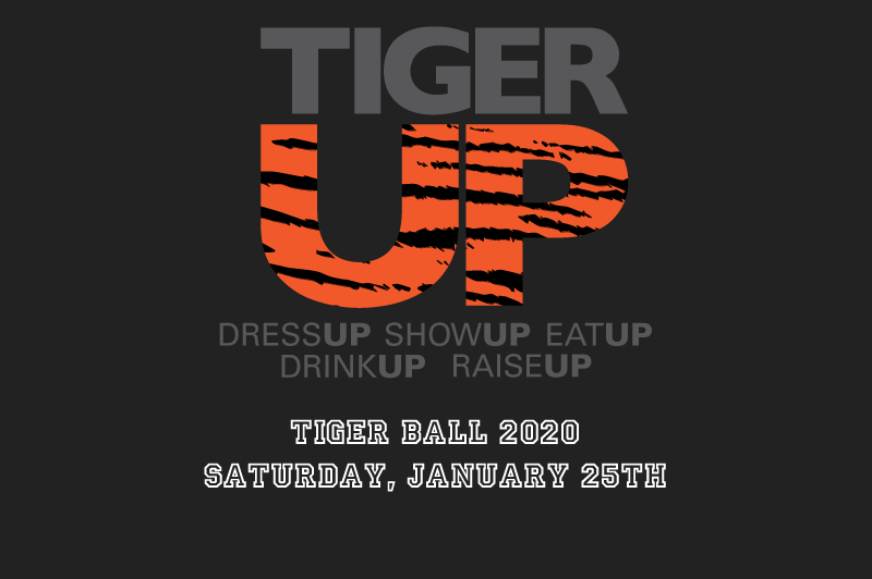 TIGER BALL 2020 next Saturday