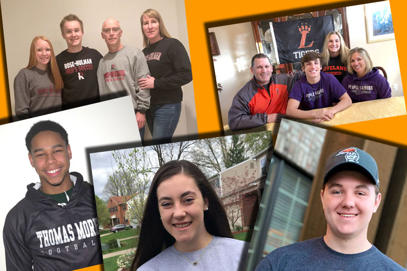 Loveland High School’s Spring Athletes Commit to Collegiate Play!