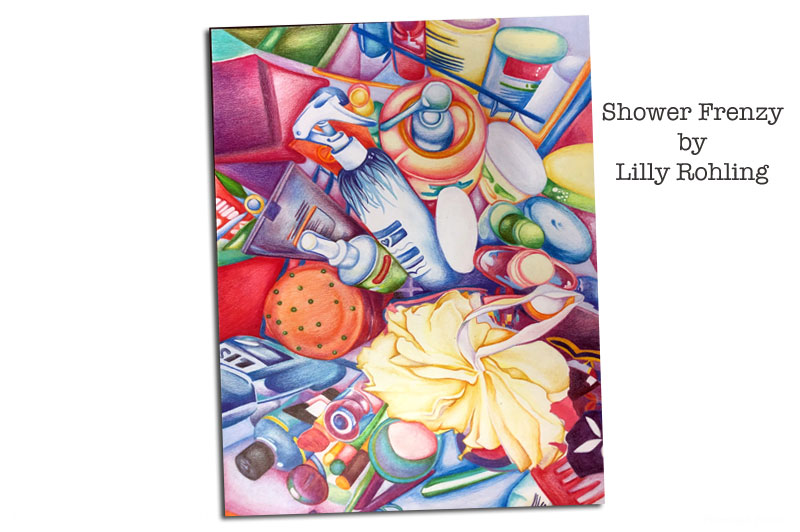 Art Work by LHS’s Lilly Rohling is Selected for Ohio Governor’s Youth Art Exhibition