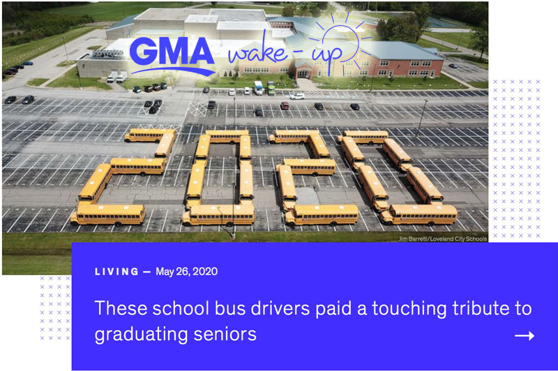 Good Morning America features Loveland school bus drivers