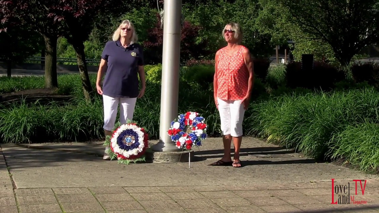 American Legion and VFW lay Wreaths at Loveland’s Veterans’ Memorial