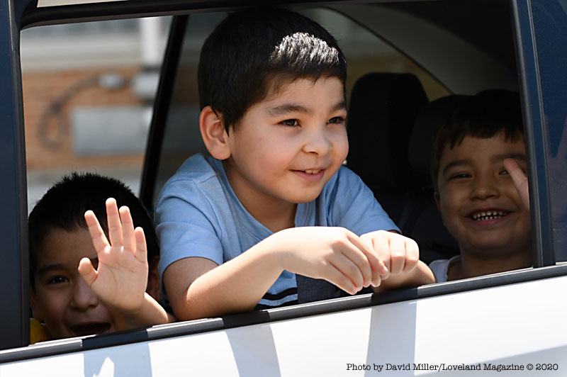 Loveland Primary says goodbye and congrats to students at drive-through celebration