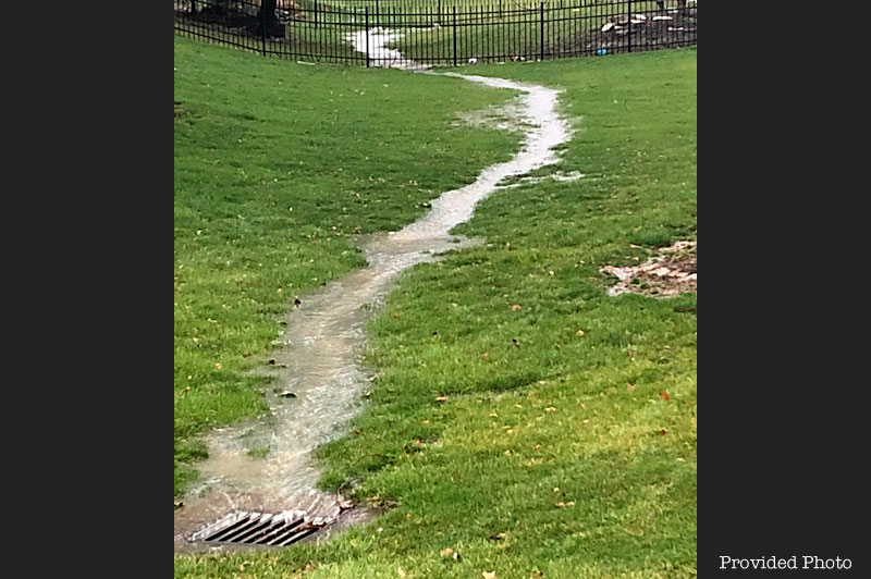 Old storm sewer causes sink holes in local neighborhood