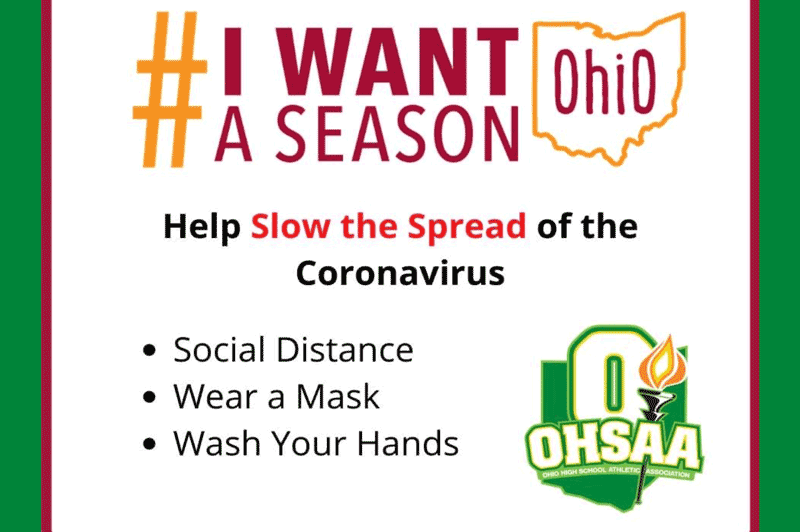 OHSAA Releases Updated COVID-19 Return to Play Recommendations