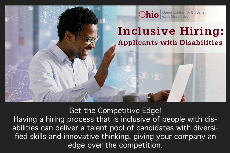 Free Web-Based Training for Employers to foster a hiring process that is accessible and inclusive for candidates with disabilities