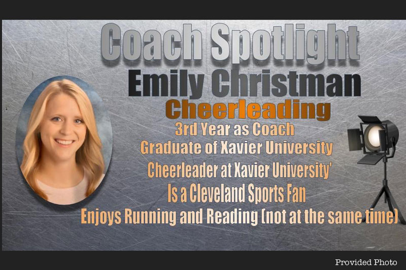 The spirit of perseverance of LHS cheer  coach Emily Christman
