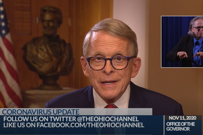 DeWine announces new curfew to try to slow covid spread