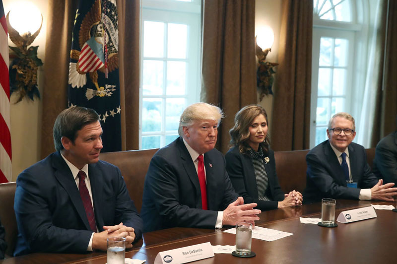 Trump swipe at DeWine follows year of campaign support, and COVID-19 praise