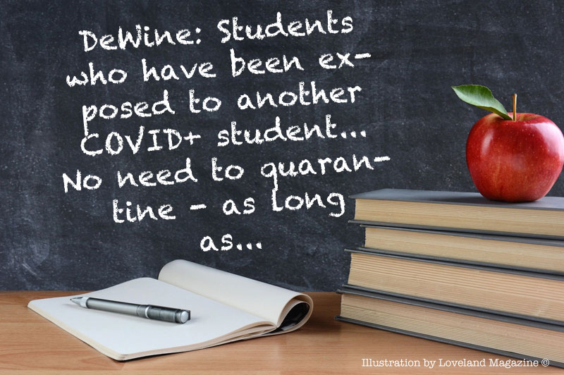 DeWine relaxes guidance for COVID 19 classroom quarantine