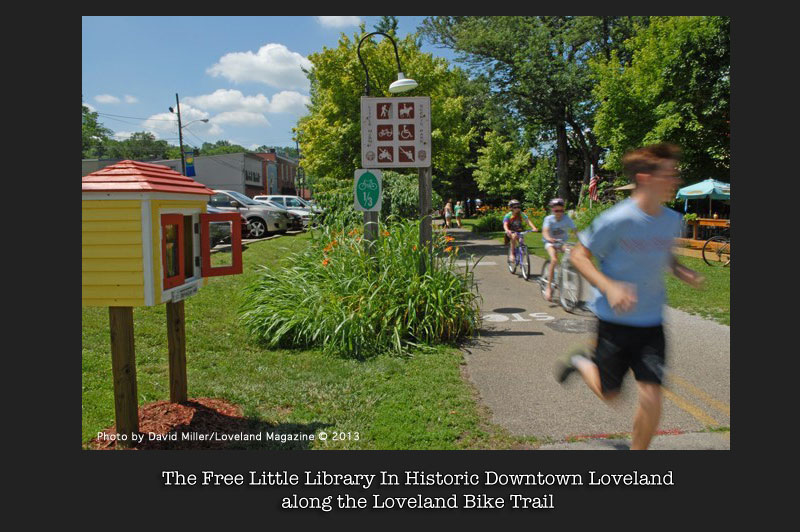 “We are filling the free little libraries around town with hats, gloves & scarves for anyone that may need them.”