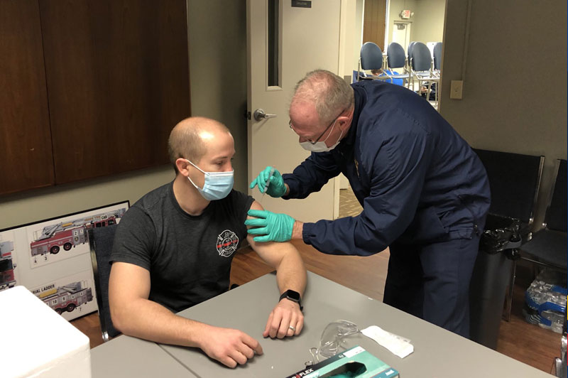 When can Loveland residents expect to receive the COVID 19 vaccine?