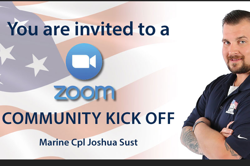 Marine Corporal Joshua Sust’s home celebration Saturday