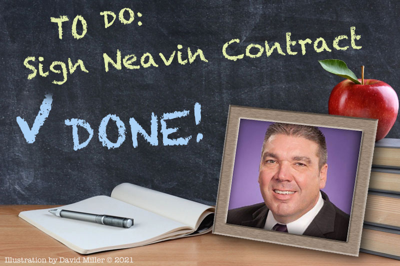 Interim superintendent hire: $600/day plus perks