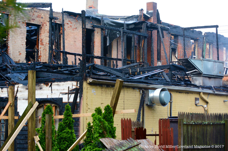 4-years-ago today fire did extensive damage in Historic Downtown Loveland