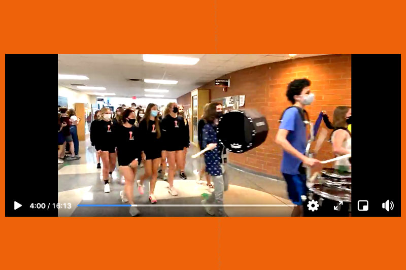 [VIDEO] LHS pep rally for tournament bound athletes