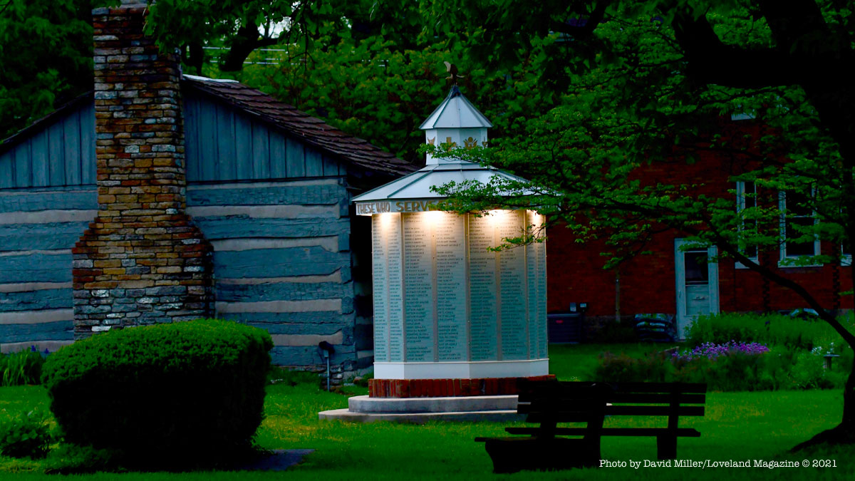 Video Interview with Jim Grethel about the restoration of the Loveland WWII Honor Roll Monument