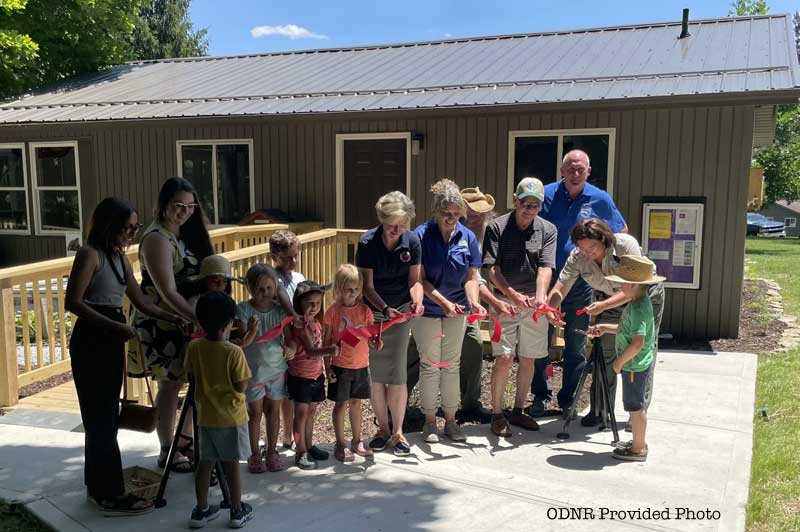 [Day Trippin’) Newly renovated nature center at Cowan Lake State Park