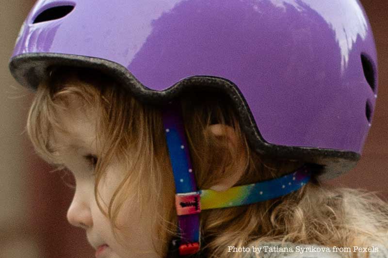 Free Bicycle Helmet Giveaway for Children and Adults July 10 along bike trail in Morrow