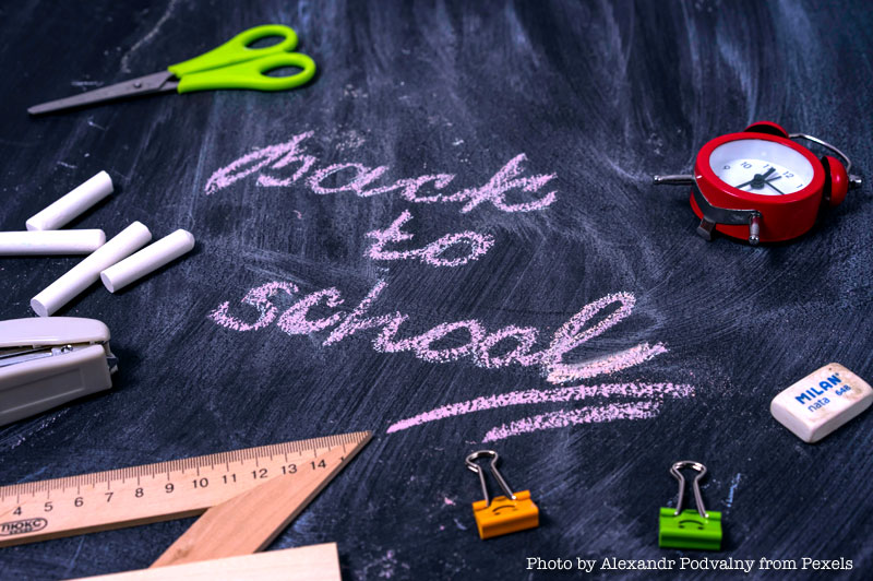 Summer is passing too quickly—time to think about school starting already!