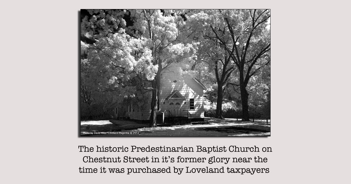 Loveland’s Historic Black Church an African American historic site is not insignificant.
