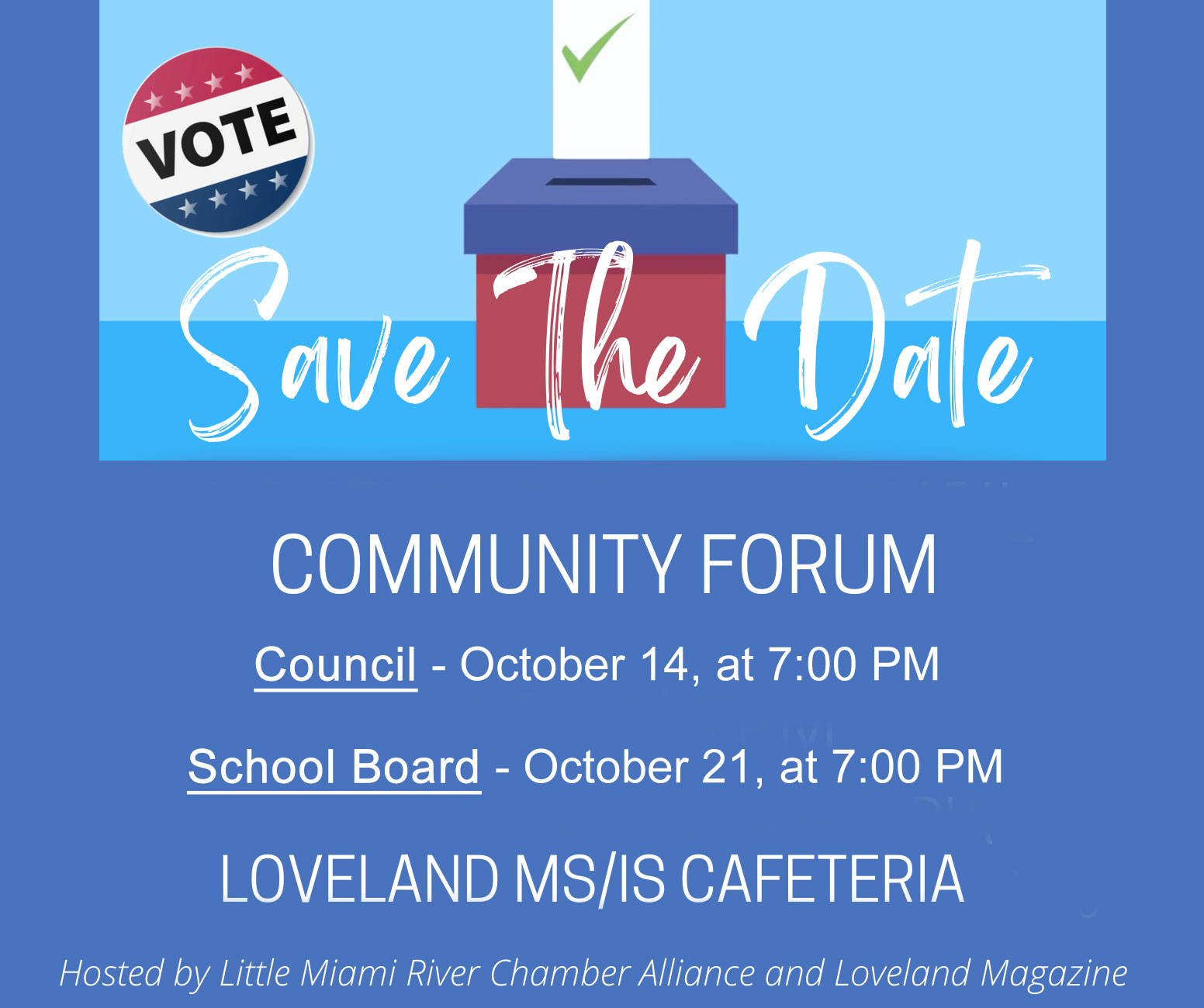 Meet the candidate nights