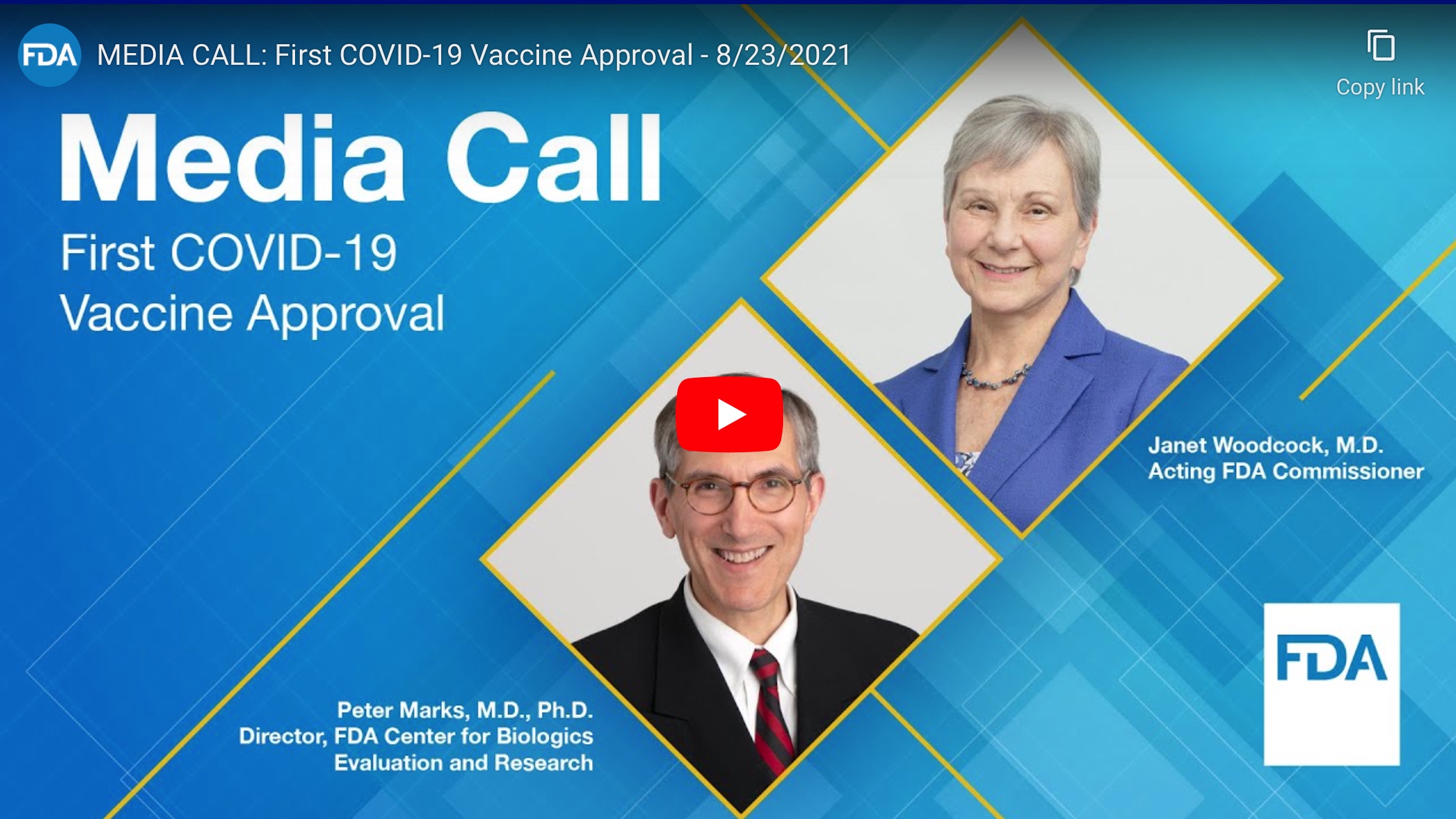 FDA gives full approval to Pfizer-BioNTech COVID-19 Vaccine