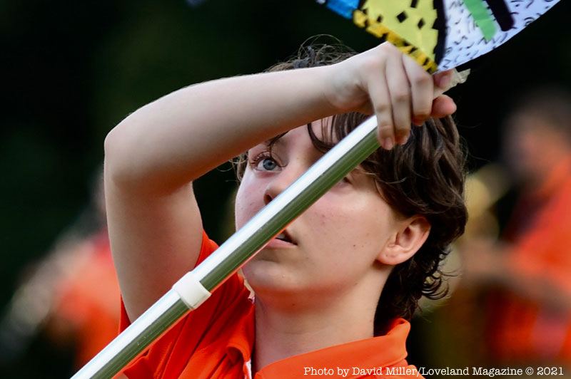 [Photos] Loveland High School Marching Band and Color Guard