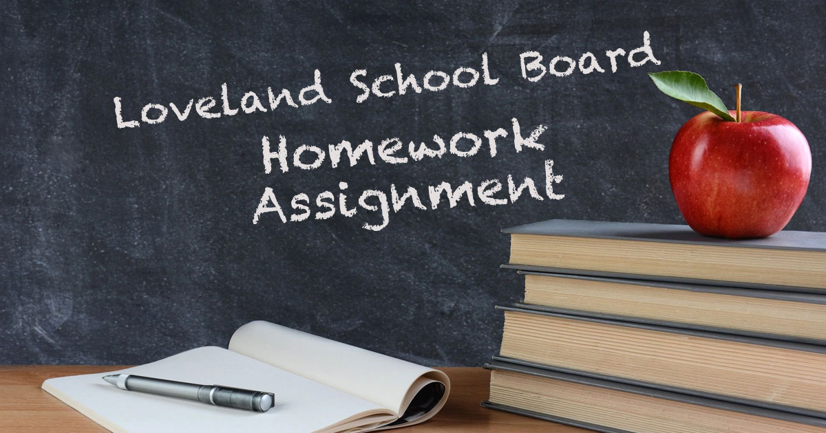 Loveland School Board: A homework Assignment