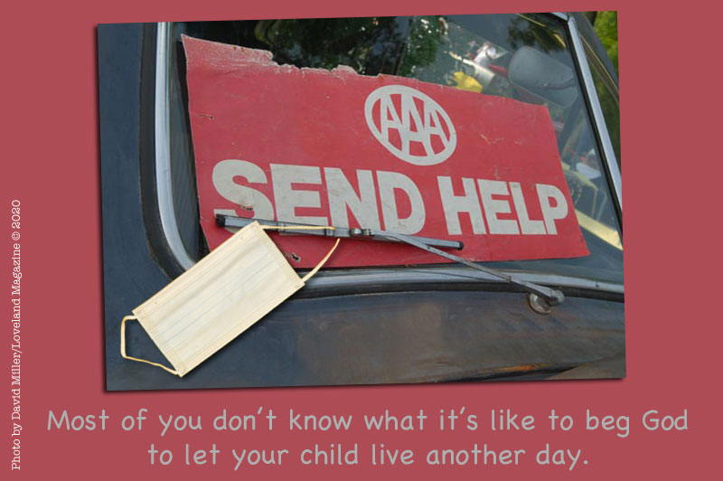 We’re asking one simple thing (parents like me) but you, you’re asking for my world