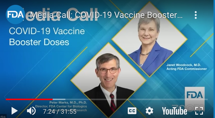 CDC now recommends that certain people are now eligible to receive a COVID-19 booster shot