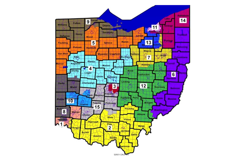 Gov. DeWine signs Republican congressional map with huge GOP advantage