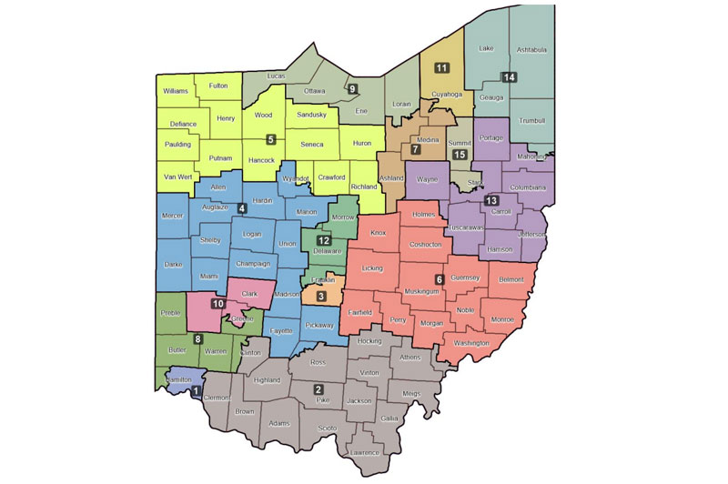 Ohio House Dems submit congressional redistricting maps