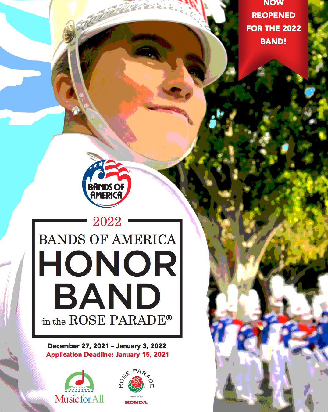 Jett Stevens, a 2020 graduate of LHS, will perform in Tournament of Roses Honor Marching Band
