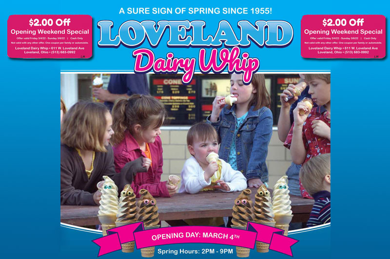 The Loveland Dairy Whip Prepares for the 2022 Opening Weekend Celebration!