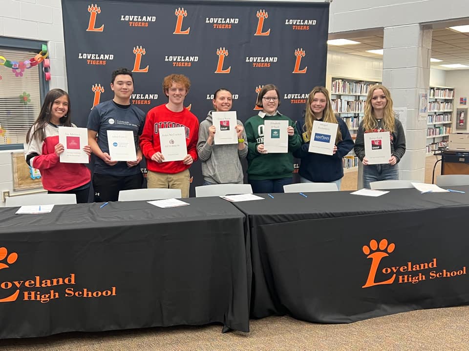 Fine Arts Signing Day at Loveland High School
