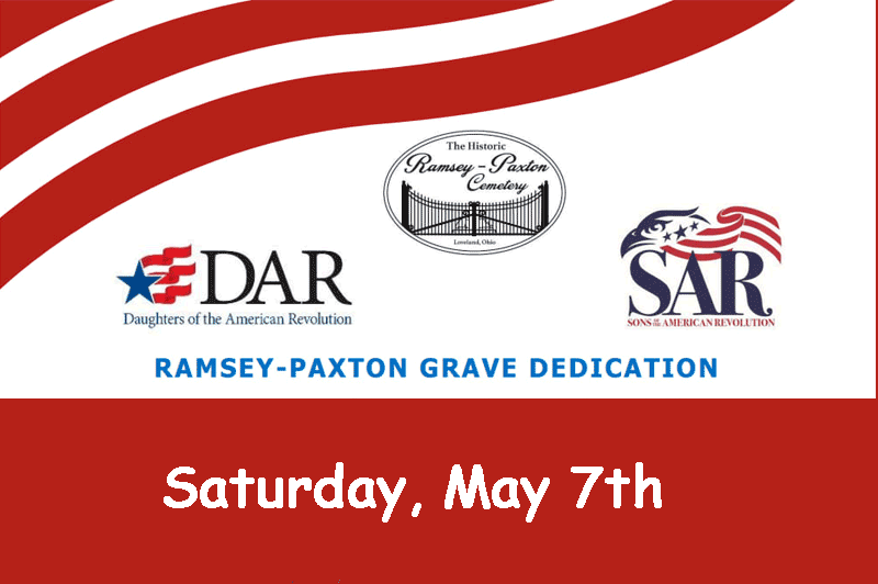Coming Up: Ramsey-Paxton Grave Dedication