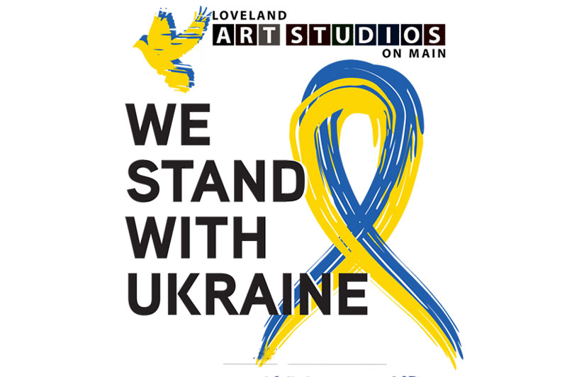 Loveland Art Studios on Main “Standing with Ukraine” with open-house fundraiser and donation drive