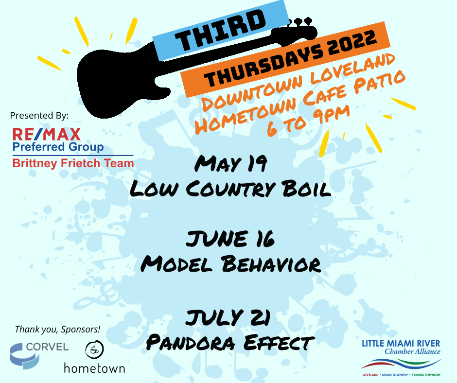 THIS THURSDAY on the patio of Hometown Cafe features Pandora Effect