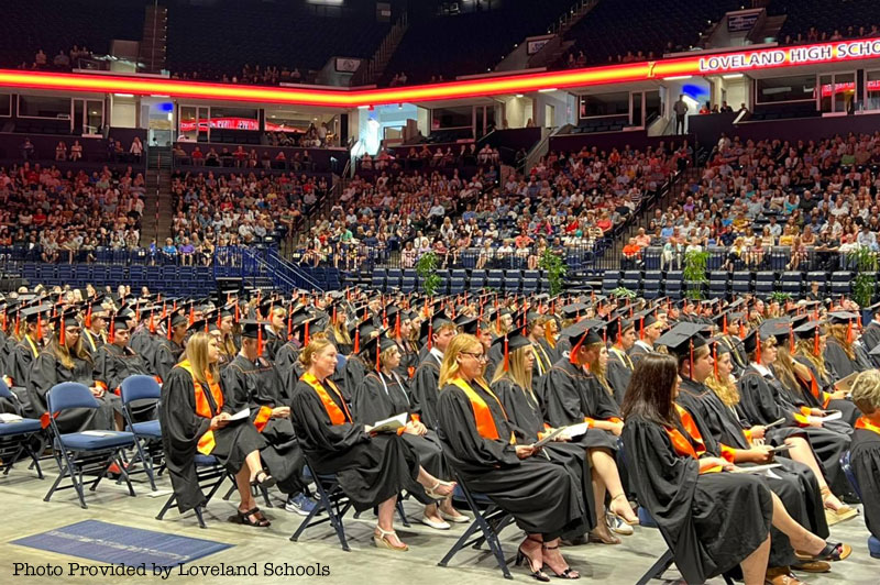 [Video] The Loveland High School Graduation ceremony