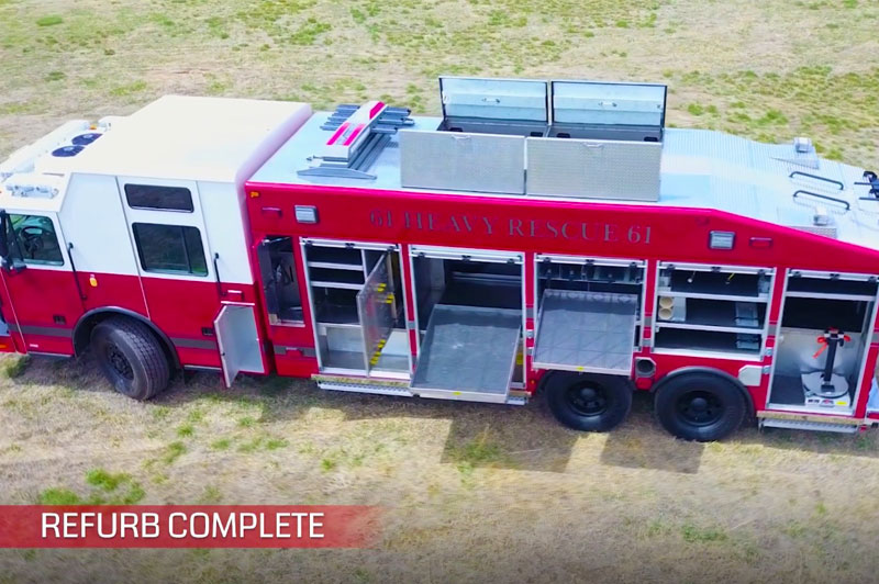 [Video] SVI refurbs Loveland Symmes Fire Department’s heavy rescue truck